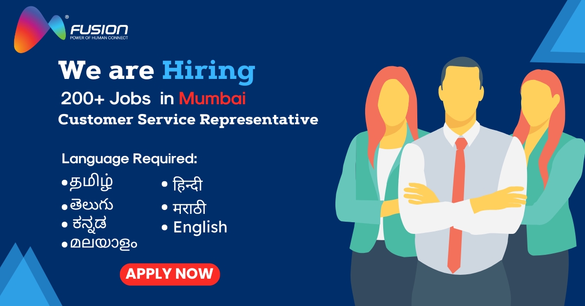 Customer Service Associate Tamil, Telugu, Gujrati, Bengali