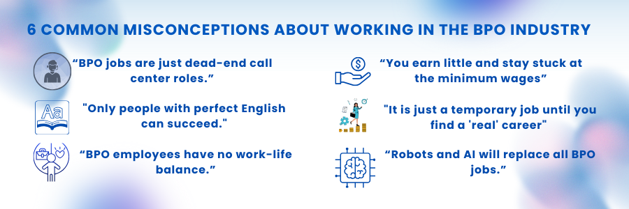6 Common Misconceptions About Working in the BPO Industry_Inner image _Blog _Fusion CX Careers 