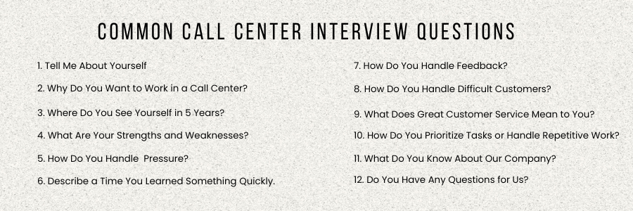 Common Call Center Interview QuestionsFor Frshers _Inner Image _Fusion CX Careers