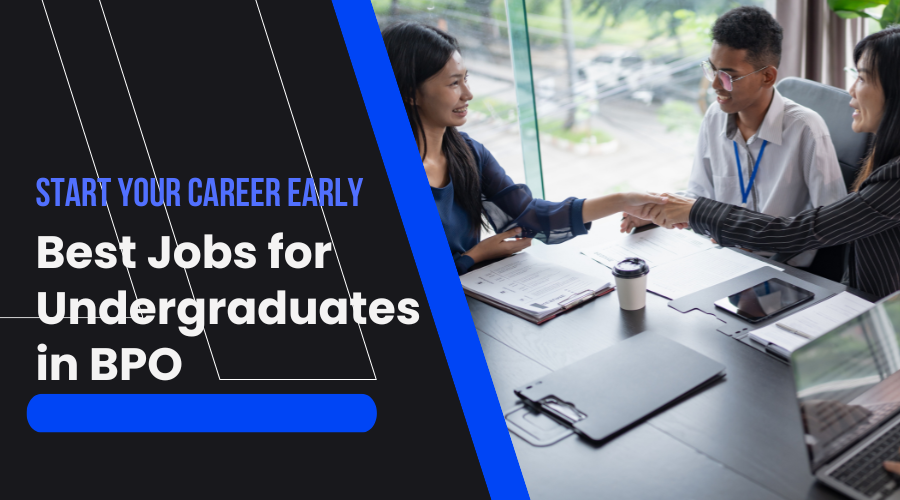 Start Your Career Early Best Jobs for Undergraduates in BPO_Blog_Cover image Fusion CX Careers