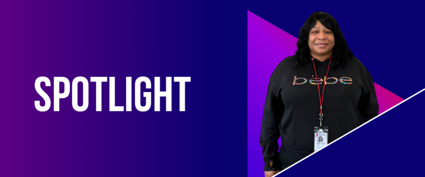 Myesha Johnson at Fusion CX Houston showcasing resilience and outbound Enrollment success