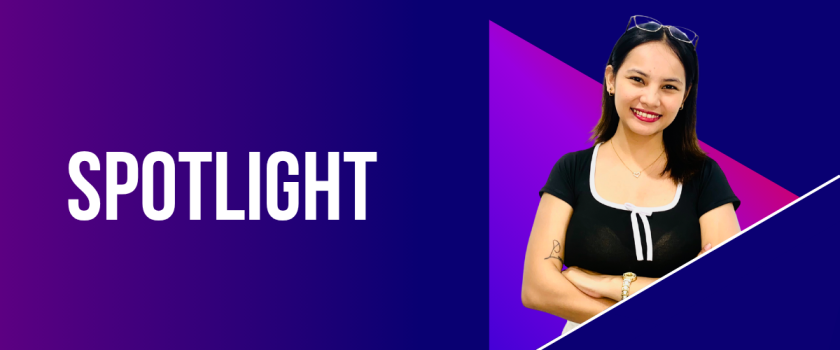 Claudine Claudio leading her night shift team at Fusion CX Silang